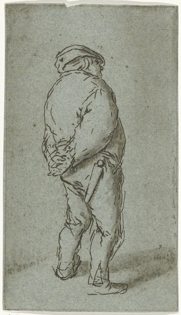 stående mand af Cornelis van Noorde