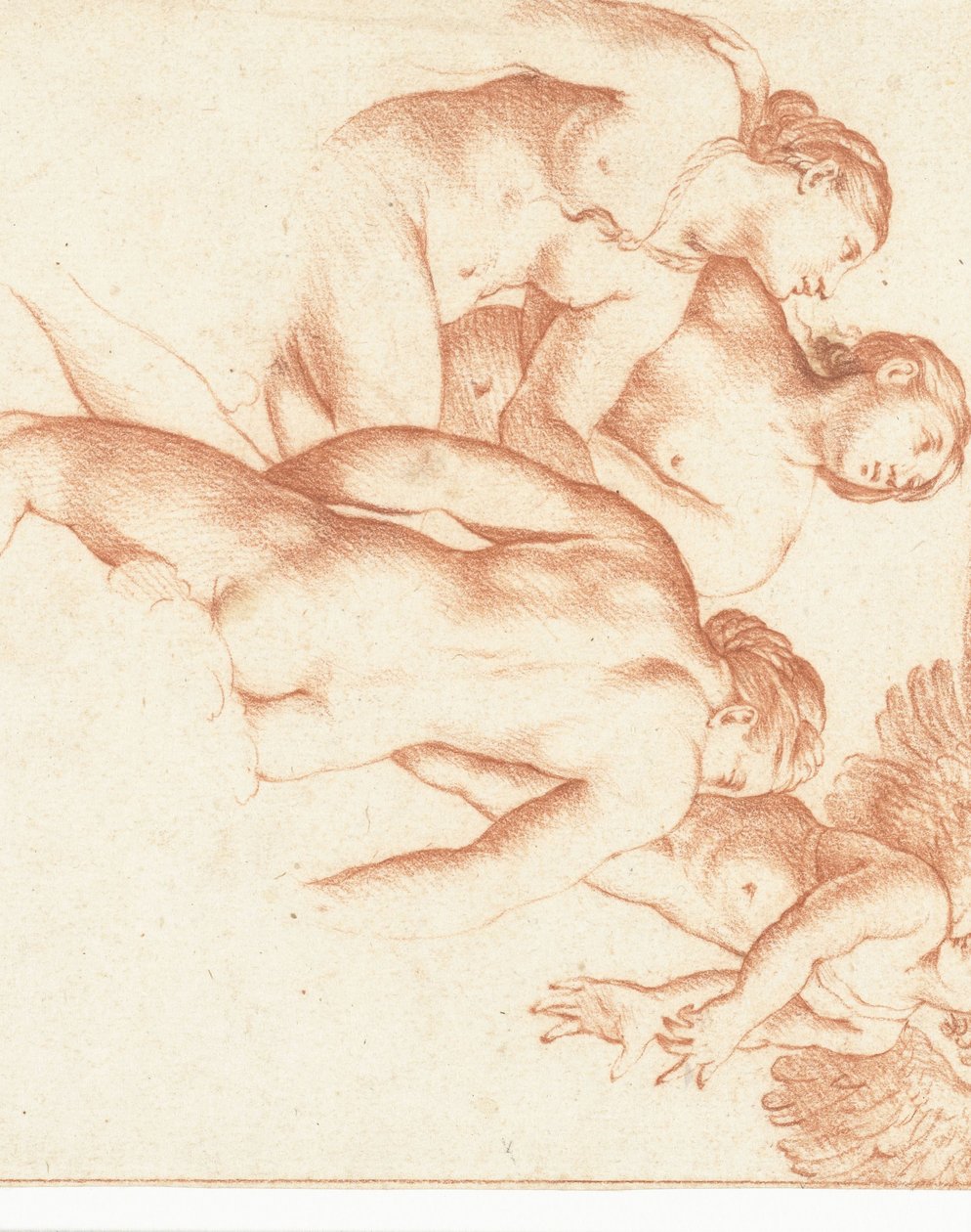 Amor og de tre nåder af Cornelis van Poelenburch