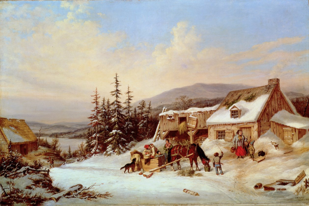 Quebec af Cornelius Krieghoff