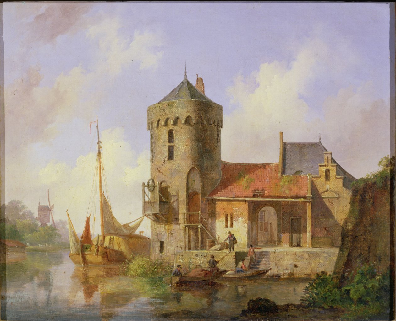 Ved Rhinen af Cornelis Springer