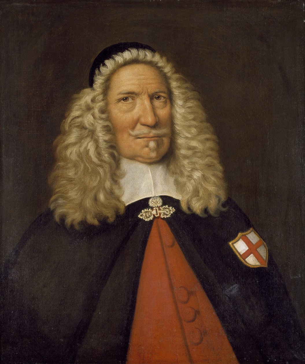 Kaptajn Nicholas Burgh af Cornelius de Neve