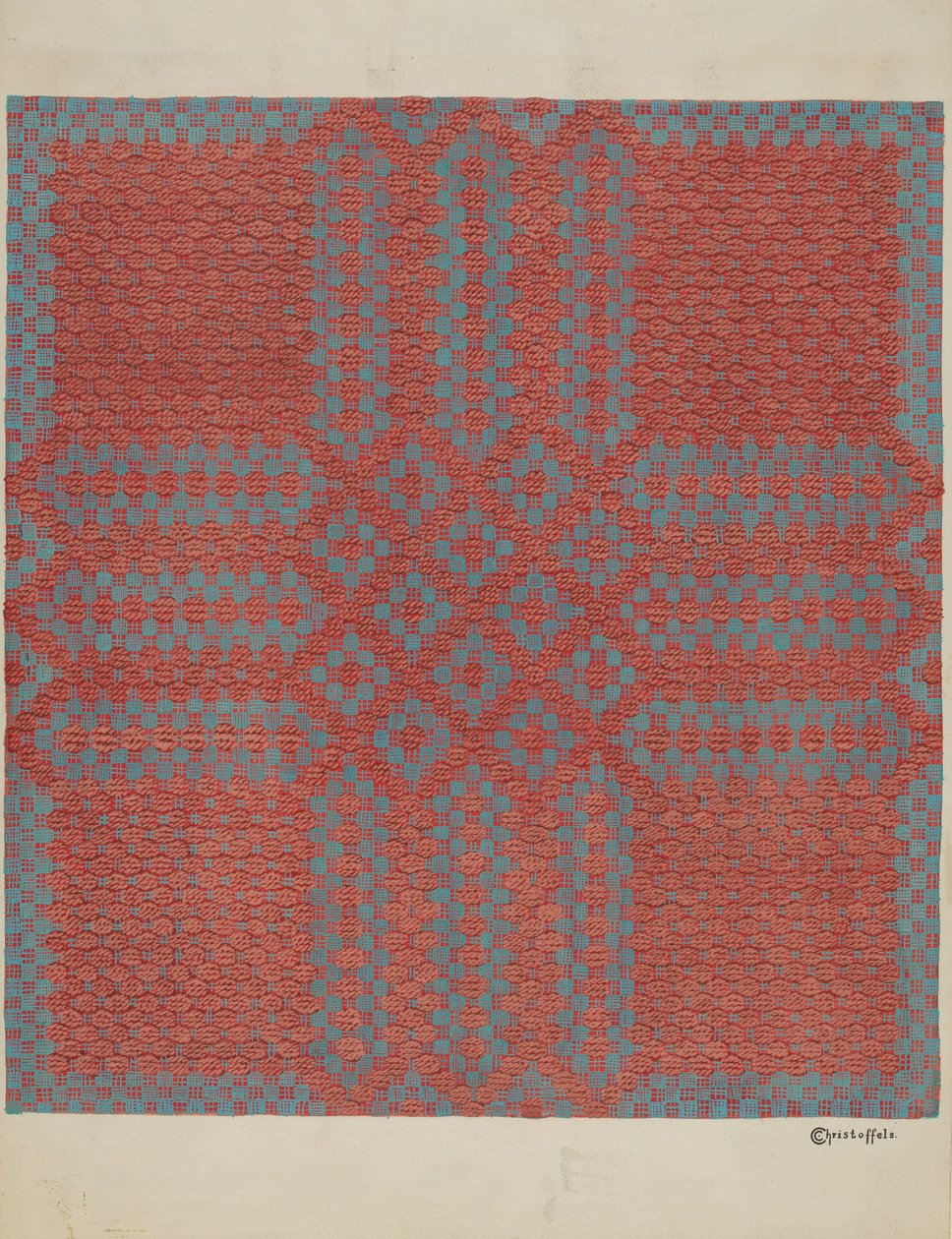 Coverlet af Cornelius Christoffels