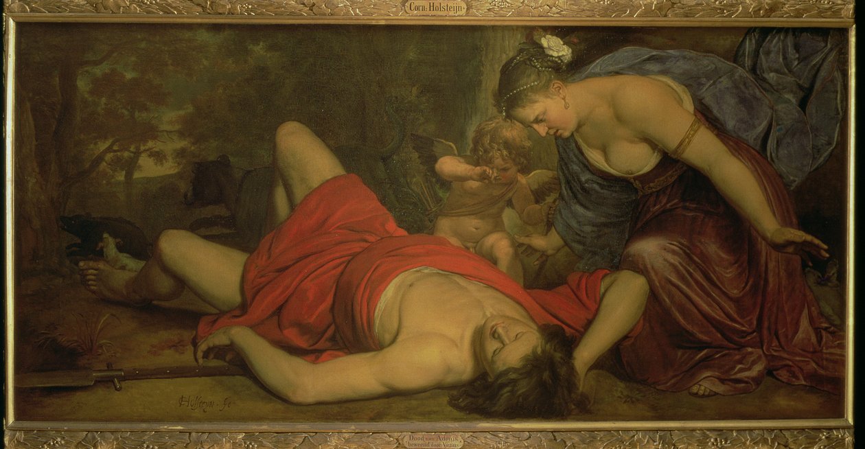 Venus græder over Adonis