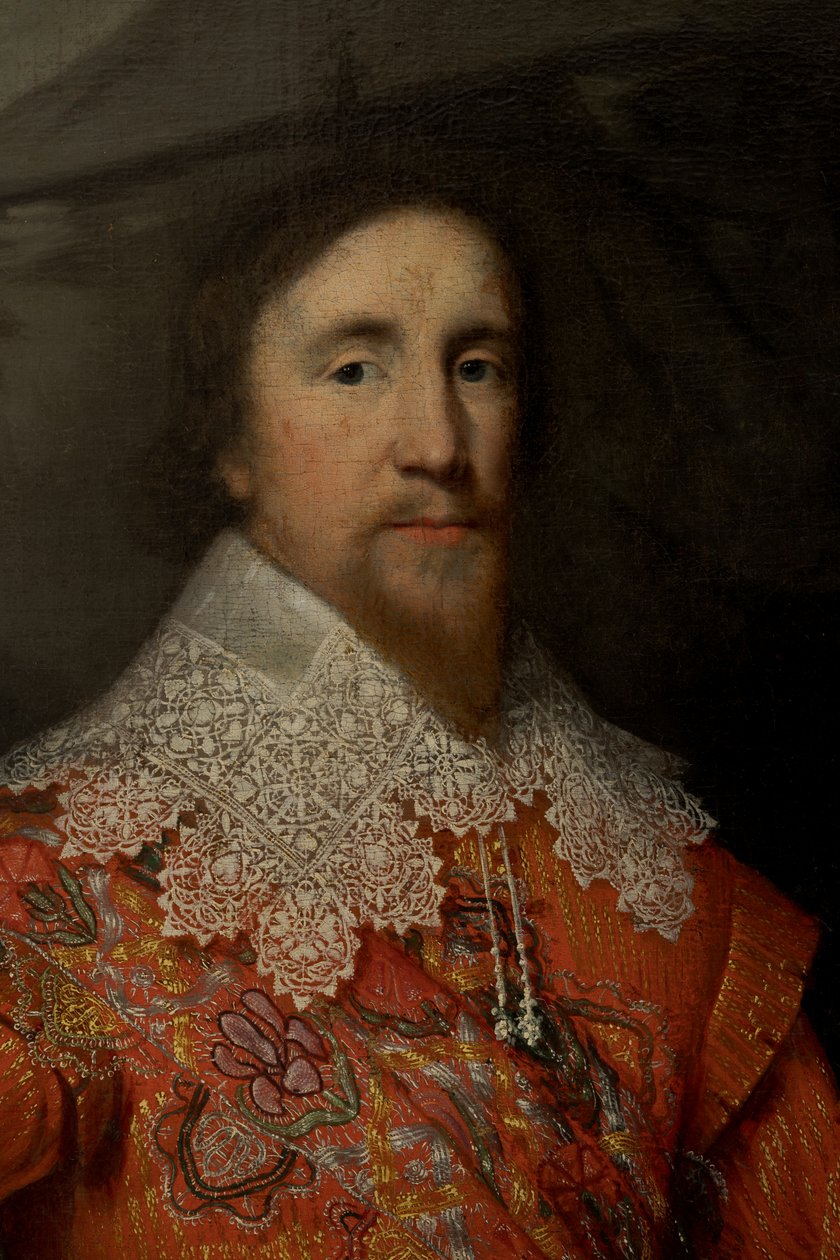 Sir Nicolas Crisp 1st Bt. (ca. 1599-1666), ca. 1599-1666 (olie på lærred) af Cornelius I (attr.to) Johnson