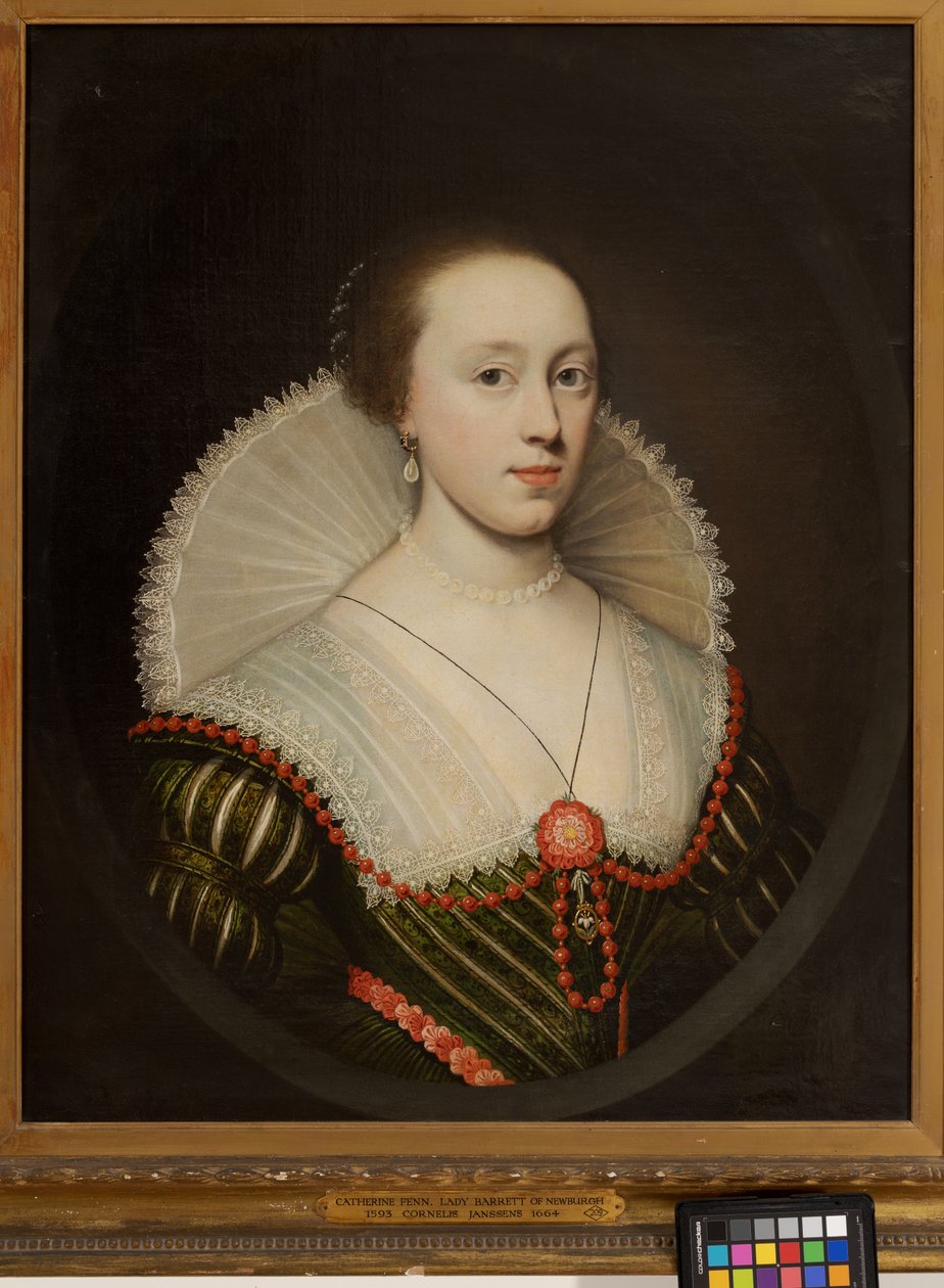 Catherine Fenn, Lady Barret af Newburgh (d. 1674) af Cornelius I Johnson