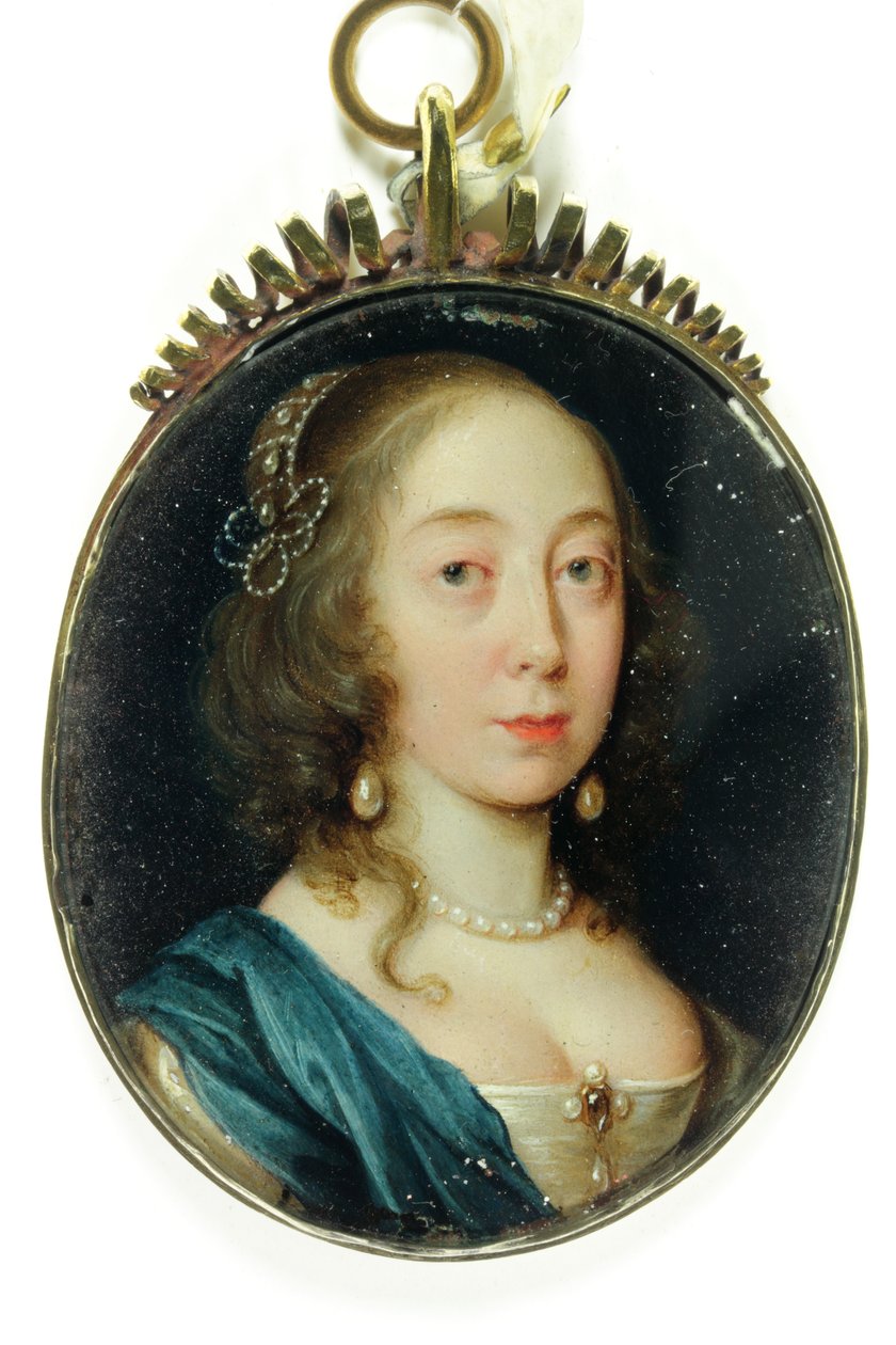 Lady Jane Cheyne (emalje) af Cornelius I Johnson