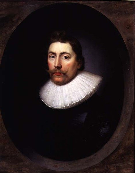 Portræt af en gentleman af Cornelius Janssen van Ceulen
