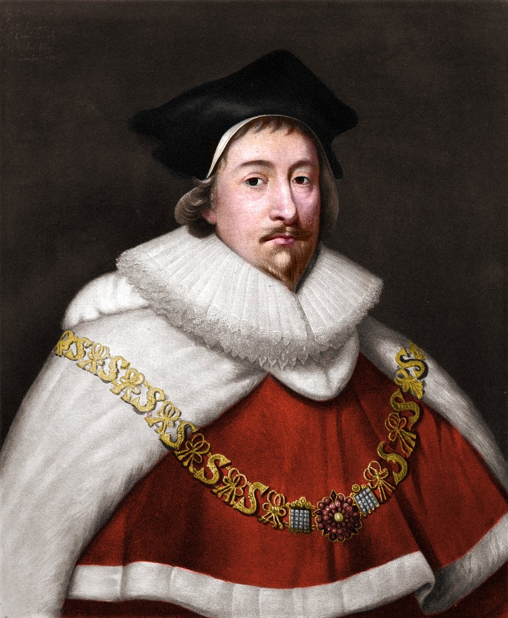 Sir Edward Coke, c1500-tallet, 1904 af Cornelius Janssen van Ceulen