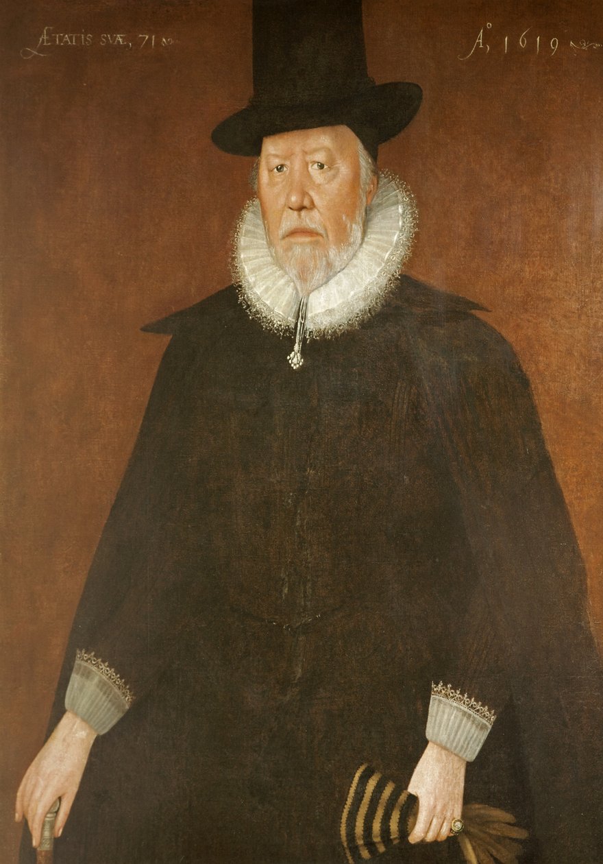 William Norwood, 1619 af Cornelius Janssen van Ceulen