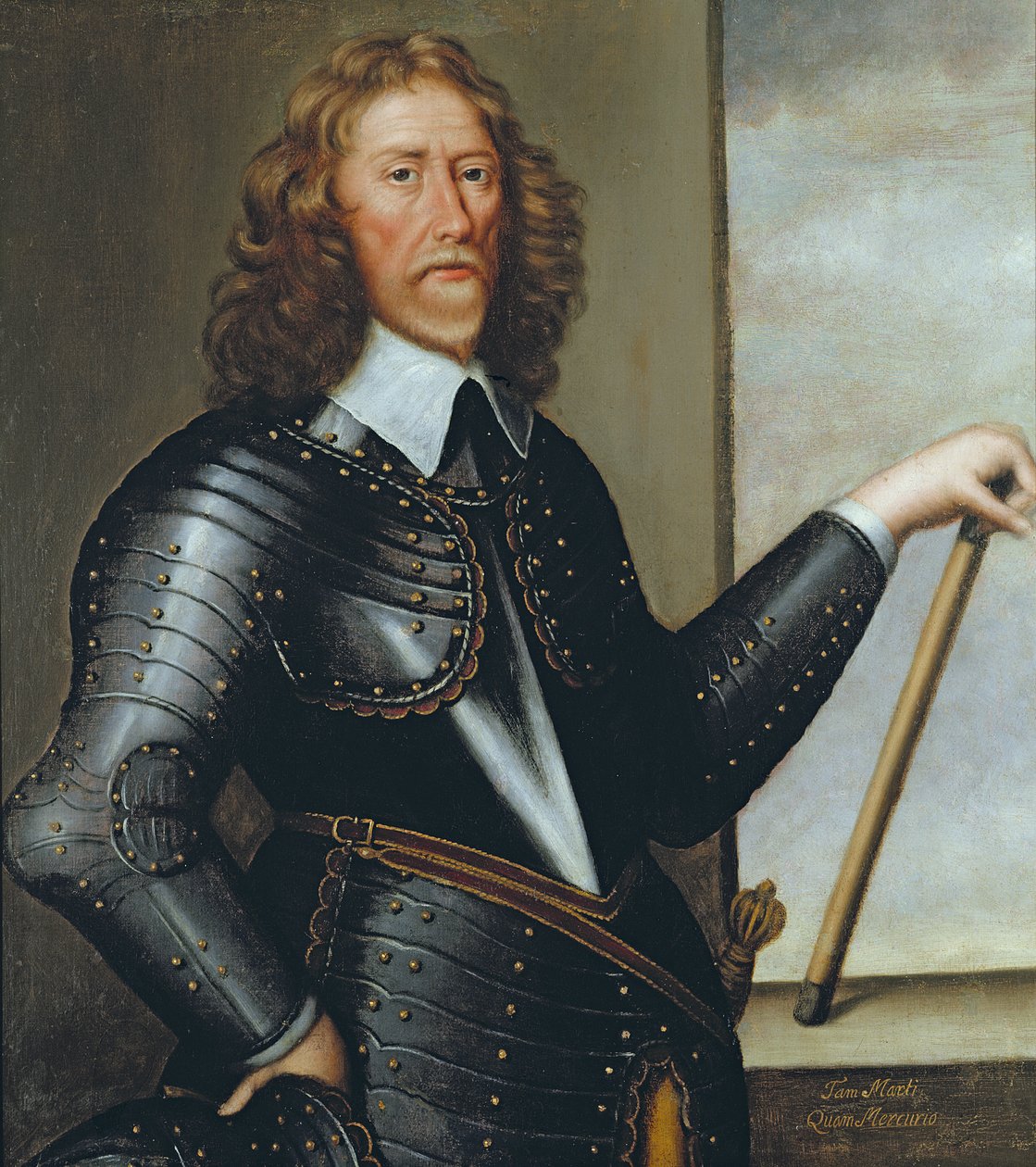 Portræt af Sir Thomas Gascoigne, 2. baronet (olie på lærred) af Cornelius de Neve