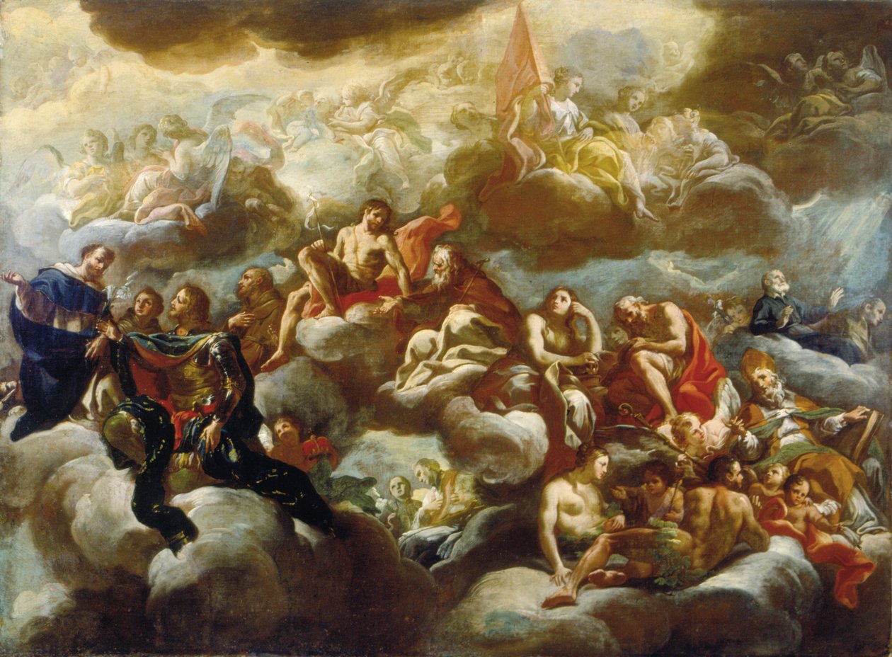 Apotheose af Sankt Nikolaus af Corrado Giaquinto