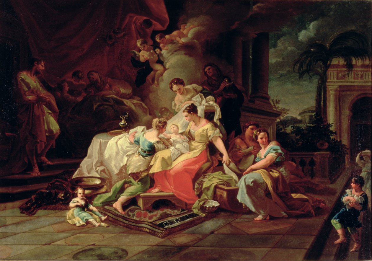 Marias fødsel, ca.1753 af Corrado Giaquinto