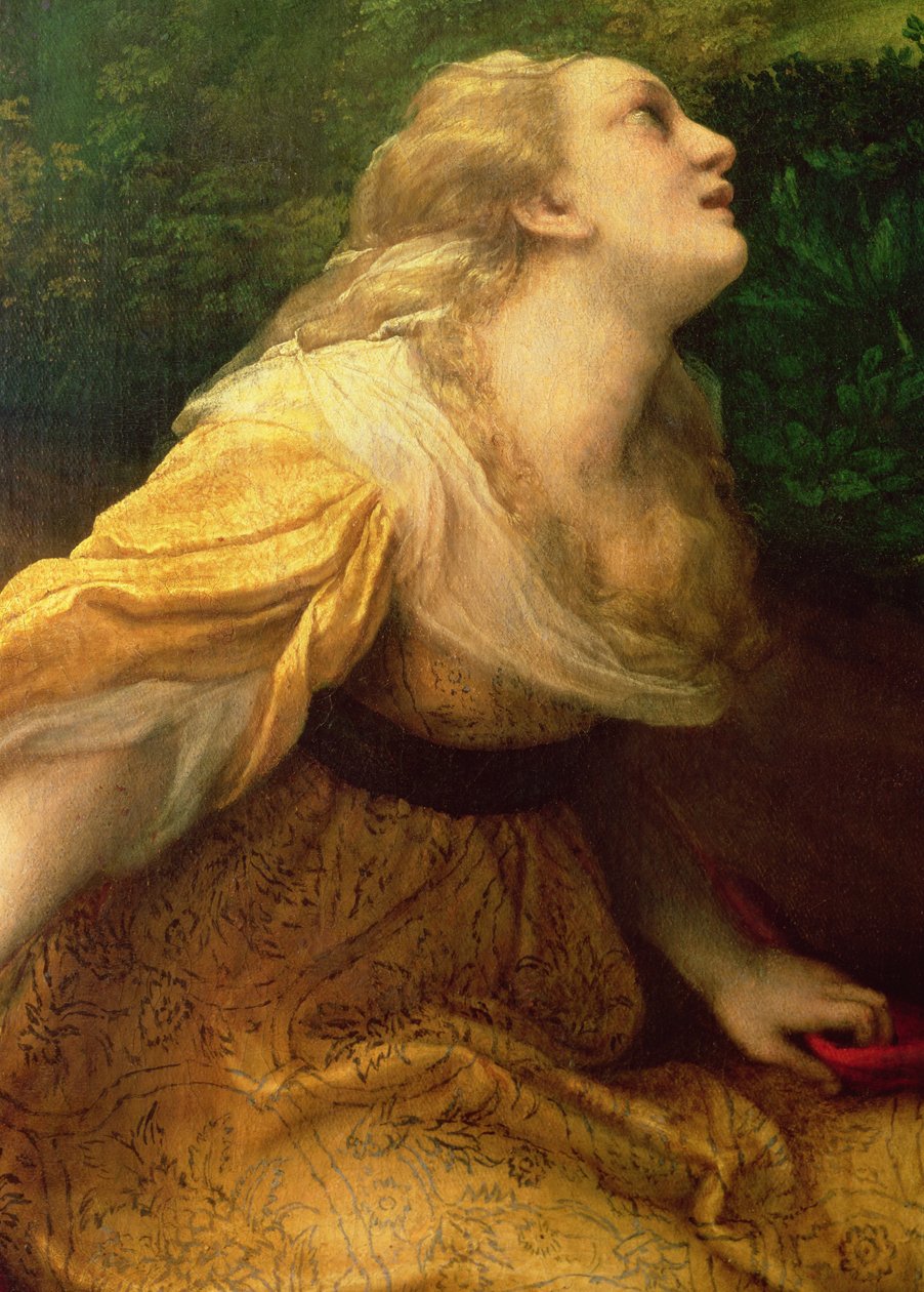 Noli Me Tangere, ca. 1534 (detalje af 38614) af Antonio da Correggio
