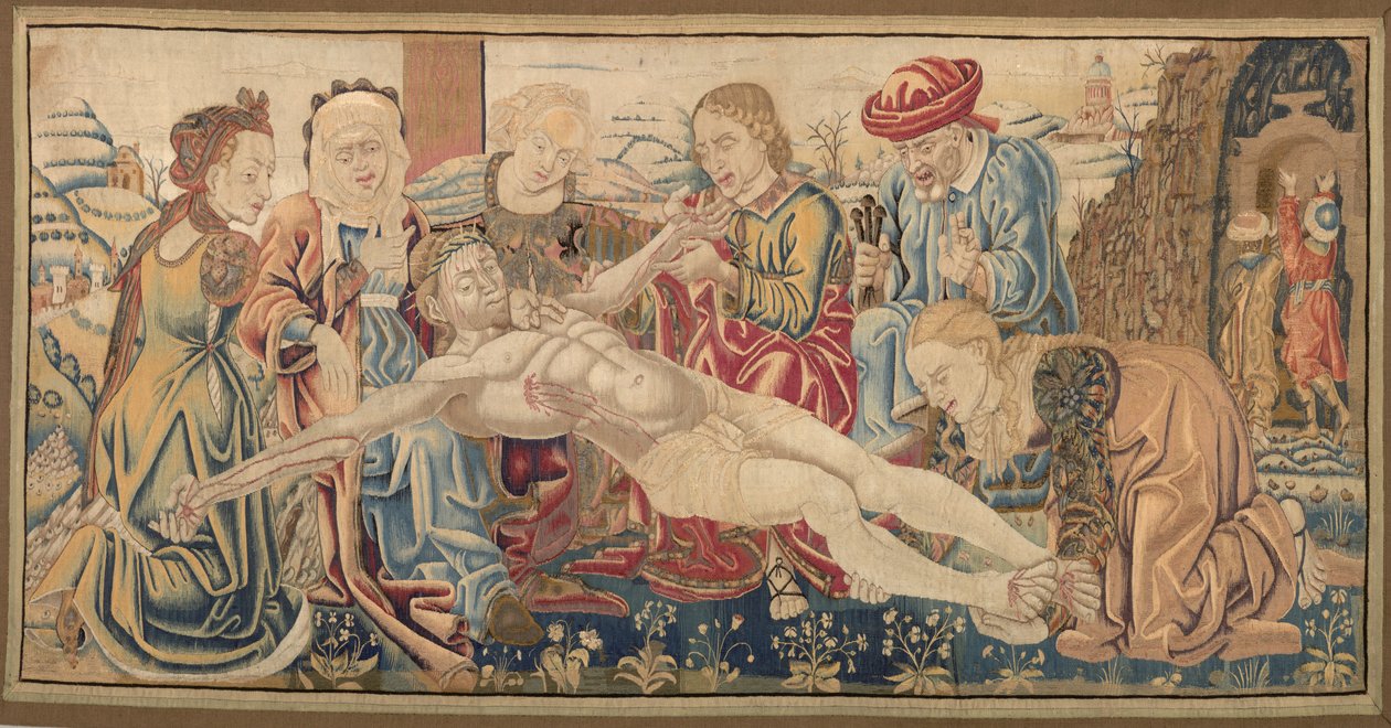 Alter frontal med klagesangen, ca. 1474. af Cosimo Tura