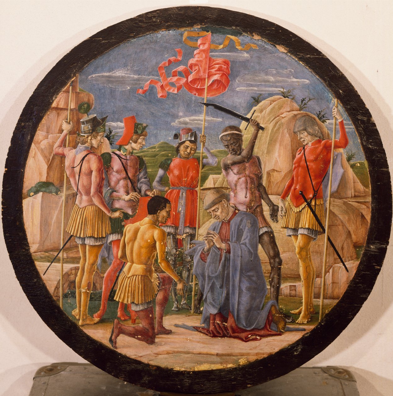 Sankt Maurelios martyrium af Cosimo Tura