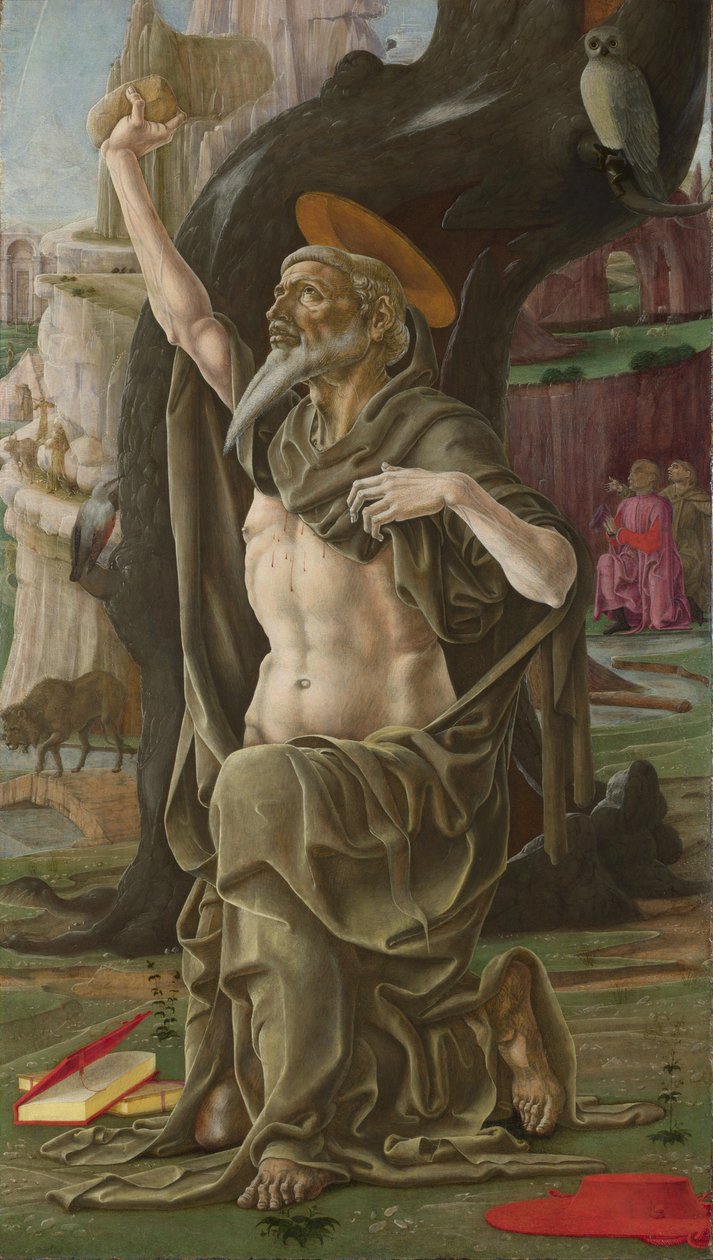 Sankt Hieronymus, ca 1470 af Cosimo Tura