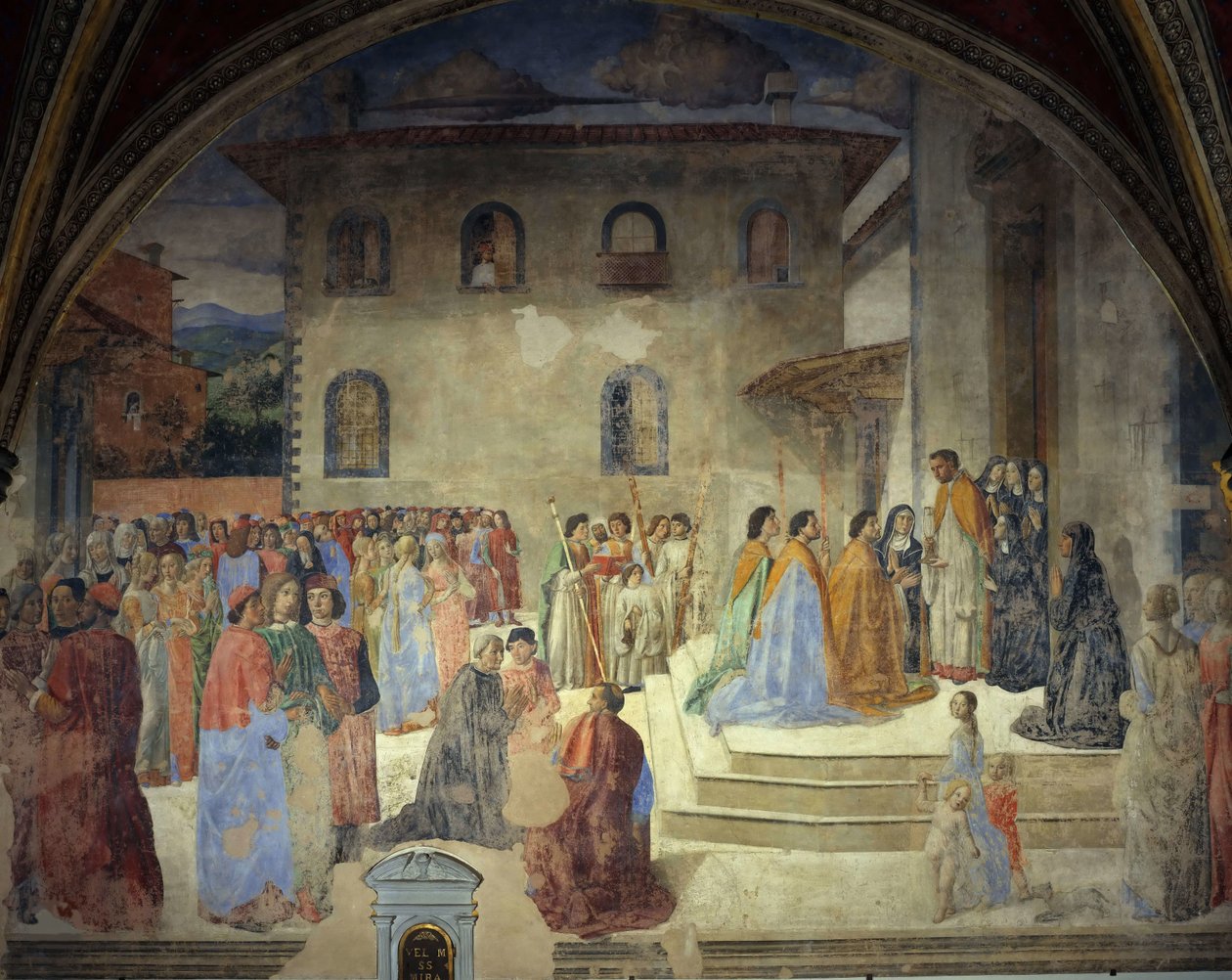 Nadverens mirakel, 1484-1486. af Cosimo di Lorenzo Rosselli
