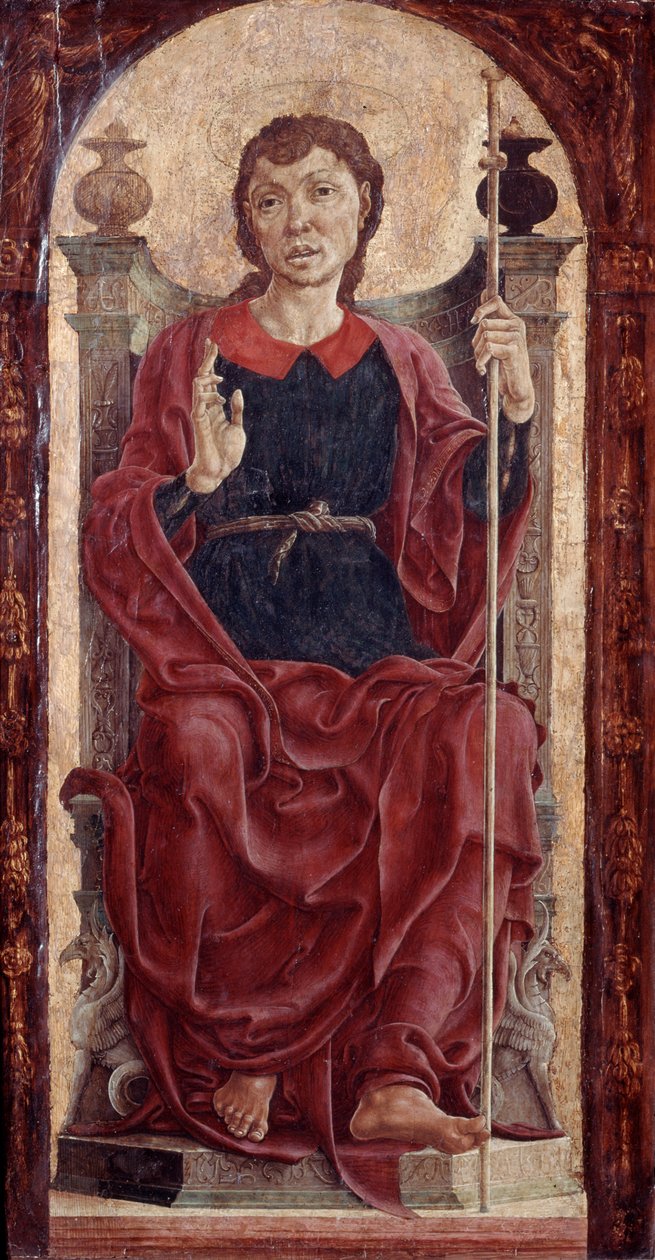 Sankt Jakob den Store, 1475 af Cosmè Tura