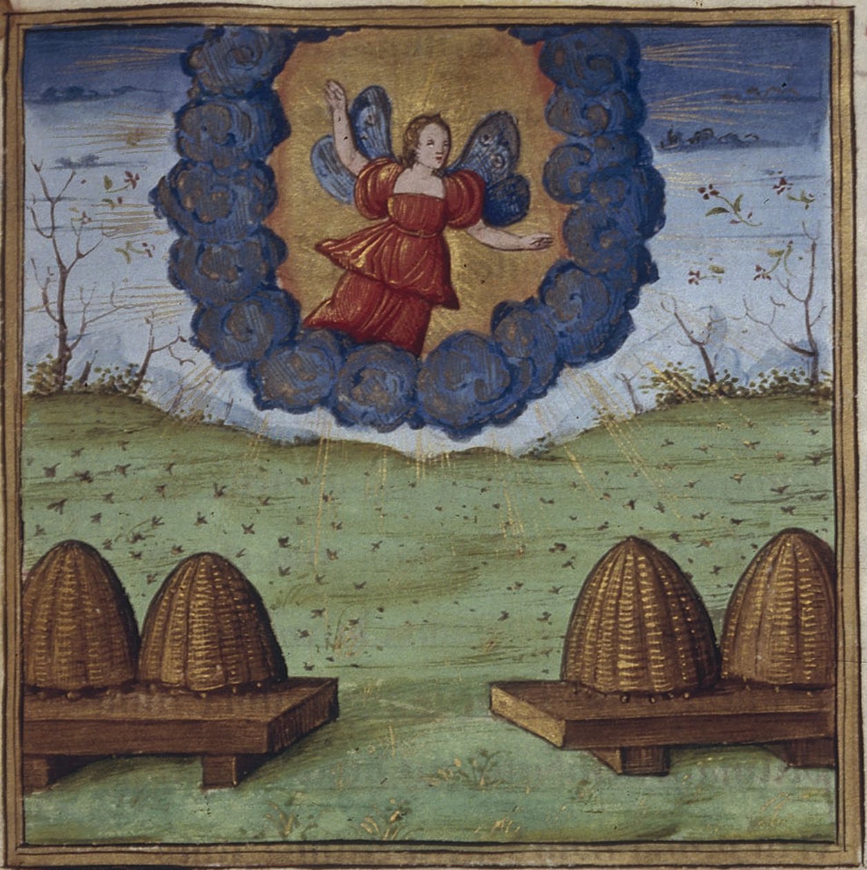 Illustration for georgikerne af Virgil, 1450-1499 af Coëtivy Master