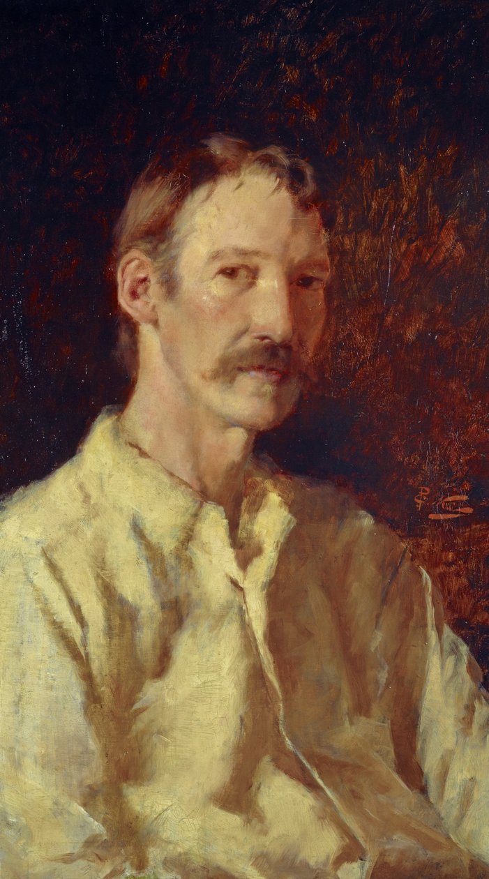 Robert Louis Stevenson, 1850 af Count Girolamo Pieri Nerli