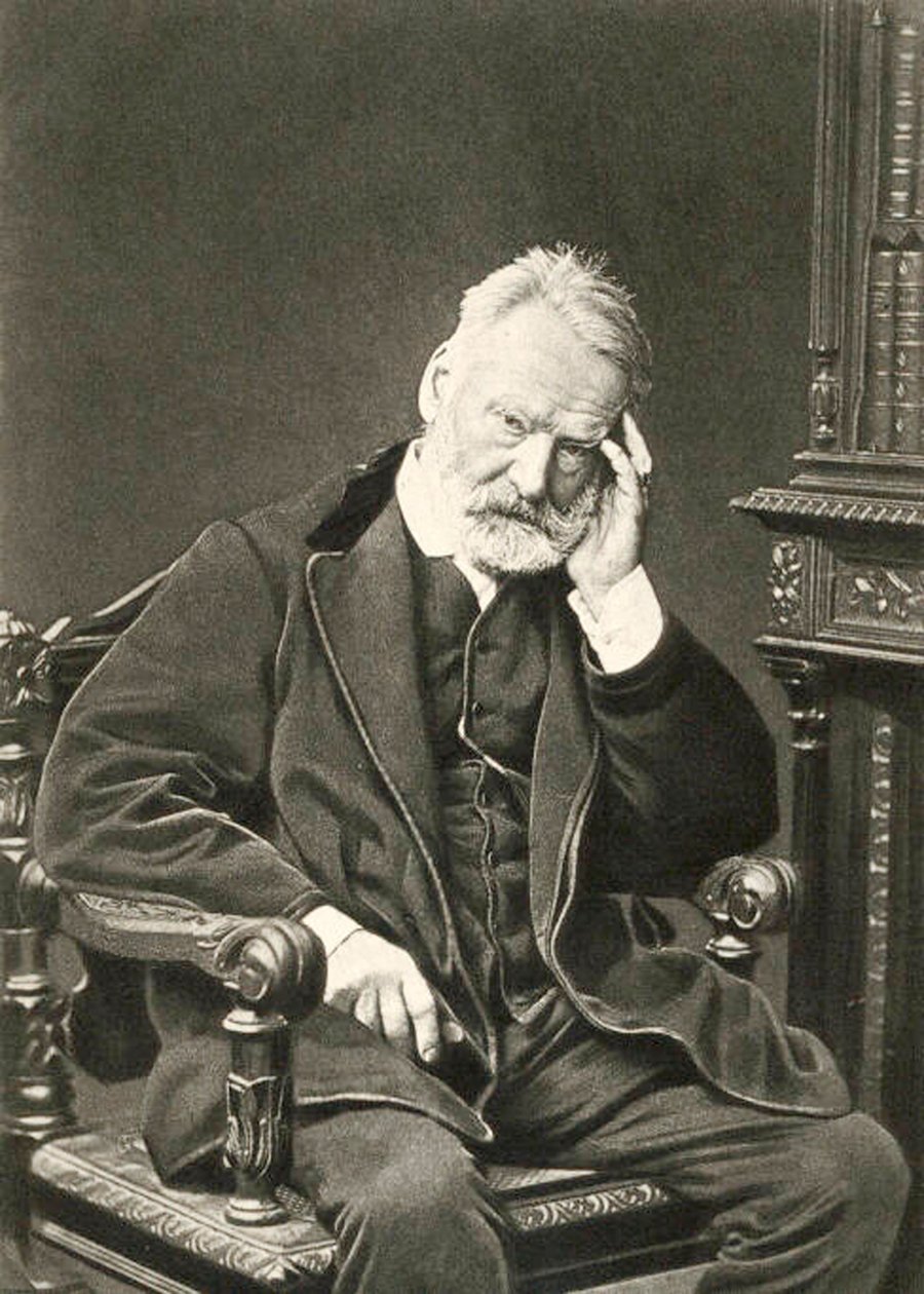 Victor Hugo, fransk forfatter, 1879 af Count Stanislaw Walery