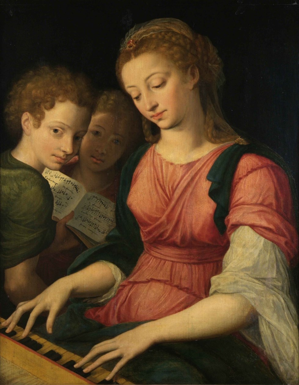 Sankt Cecilia. af Coxcie