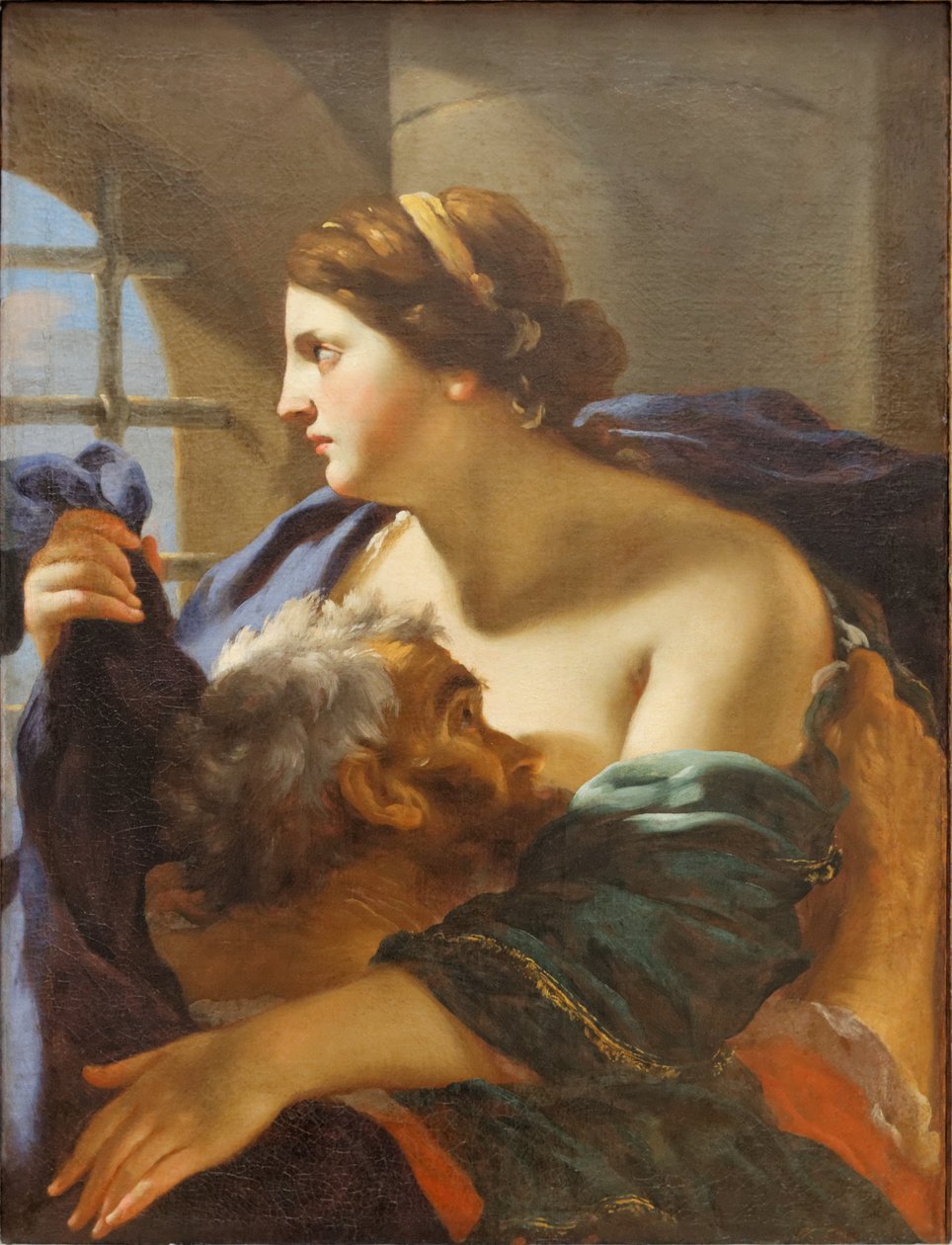 Romersk velgørenhed af Mellin Louvre RF 1985-81 n01 af Coyau