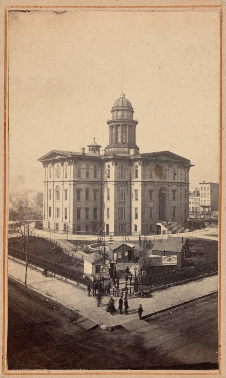 Musikakademiet, Chicago, 1860