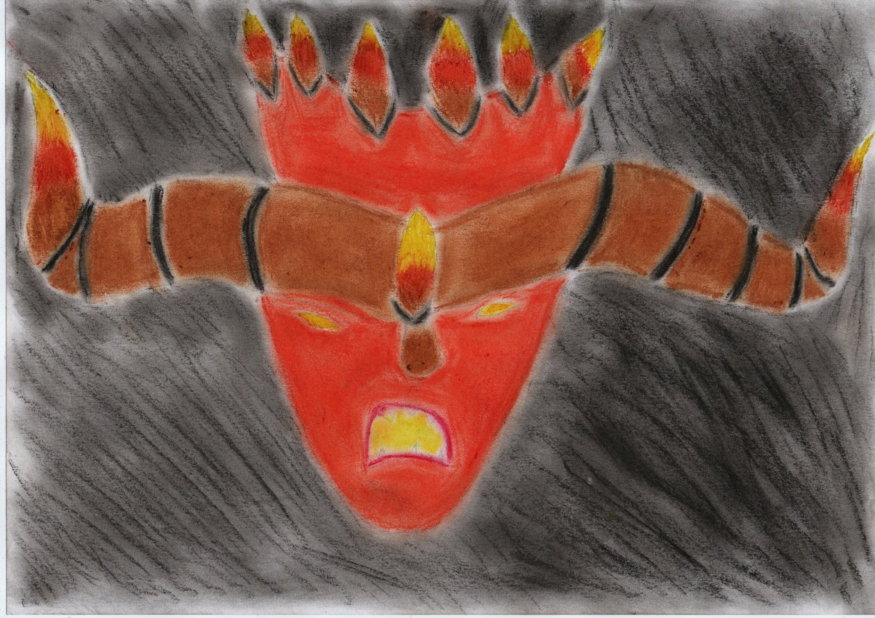 Ildmonster af Crazy Artist