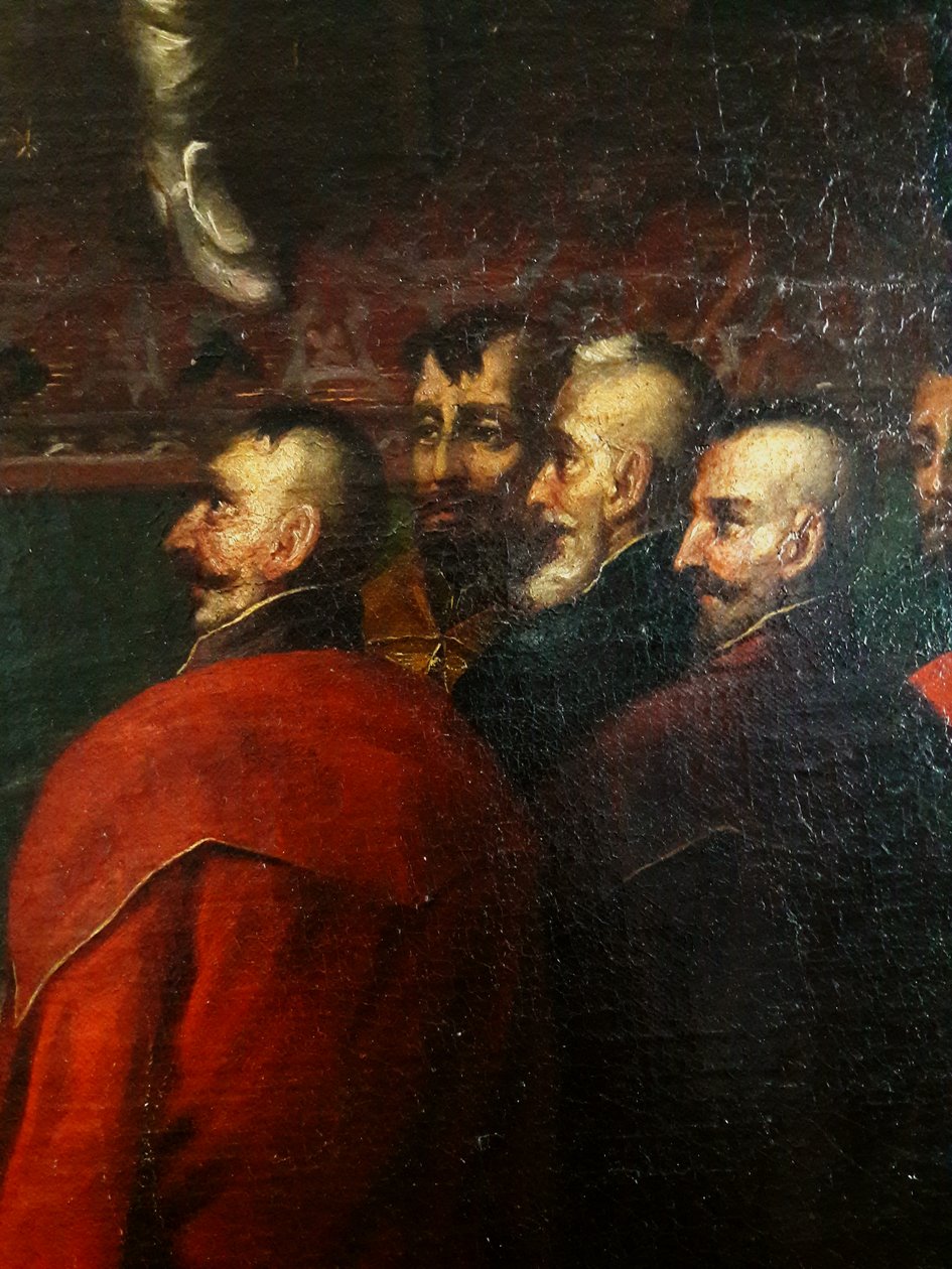 Publikum med Ladislaus IV Vasa (detalje) af Creator