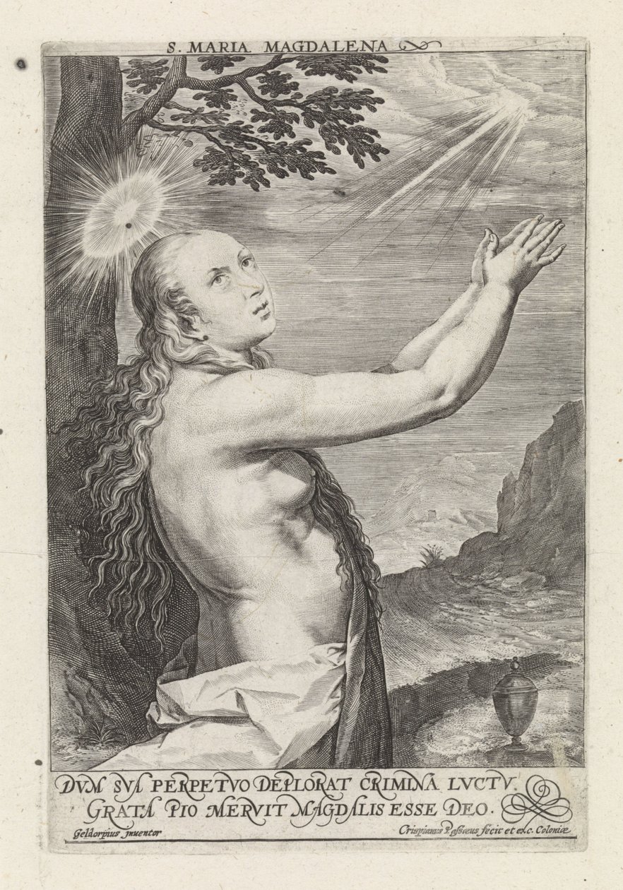 Af boetvaardige Maria Magdalena af Crispijn van de Passe (I)