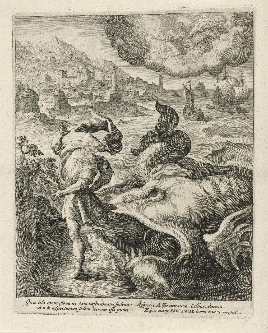 Fisken spyttede Jonas ud på landet History of Jonas (serietitel) af Crispijn van de Passe (I)