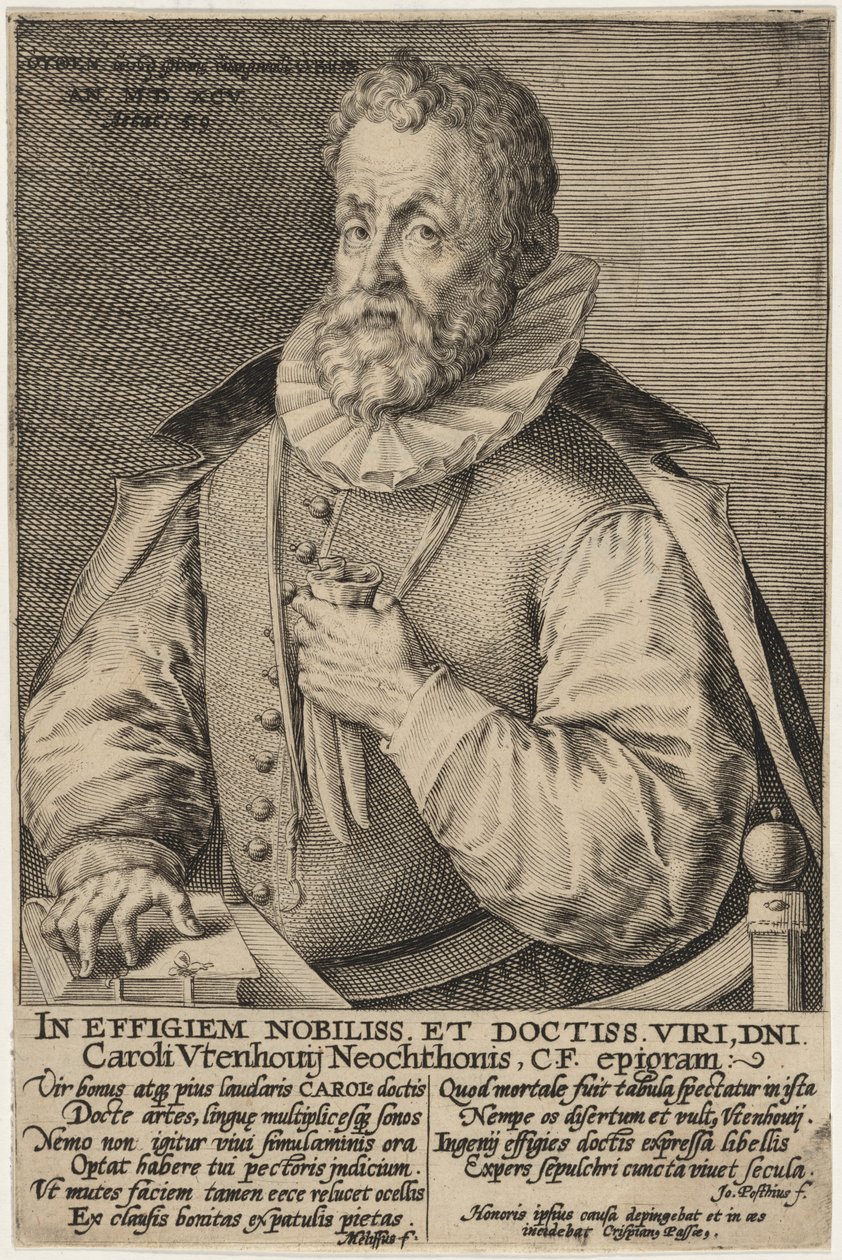 Carolus van Utenhoven af Crispijn van de Passe I