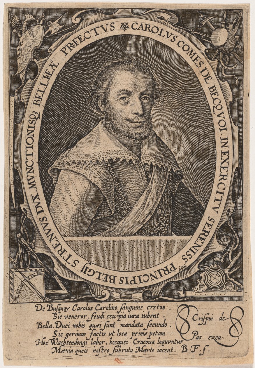 Charles de Bucquoy af Crispijn van de Passe I