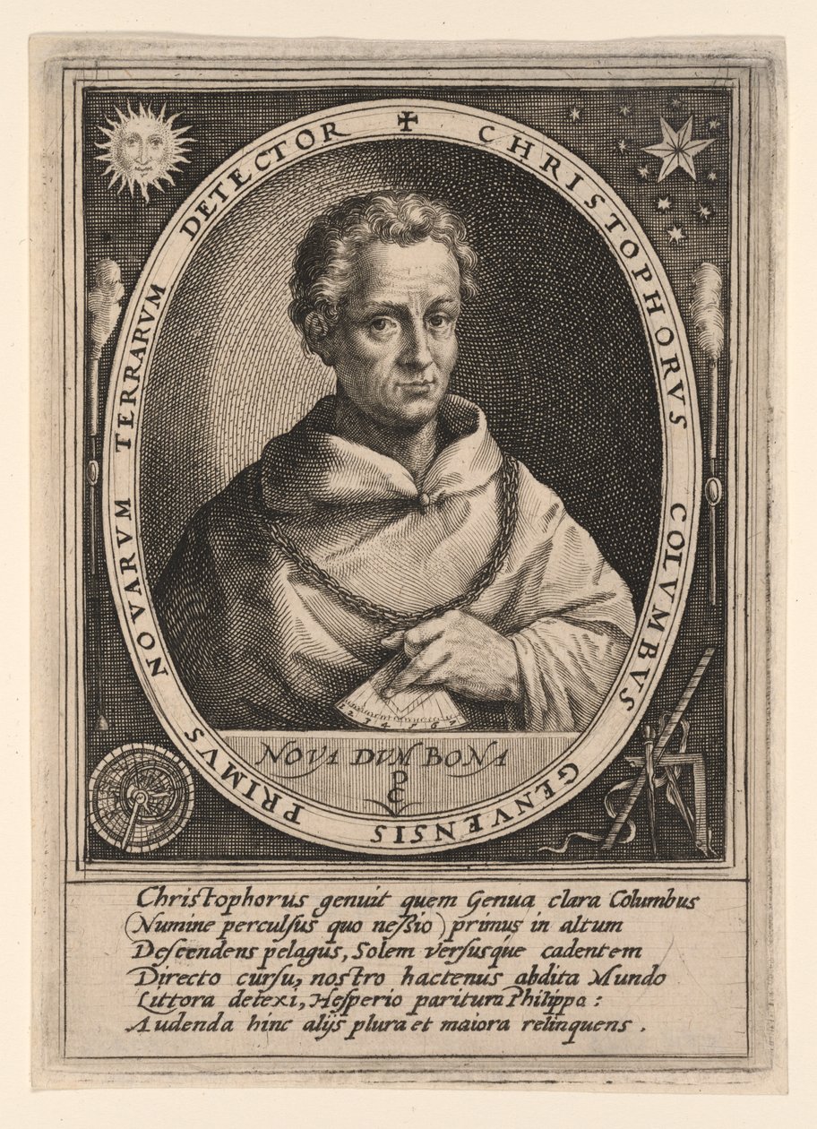 Christoffer Columbus af Crispijn van de Passe I
