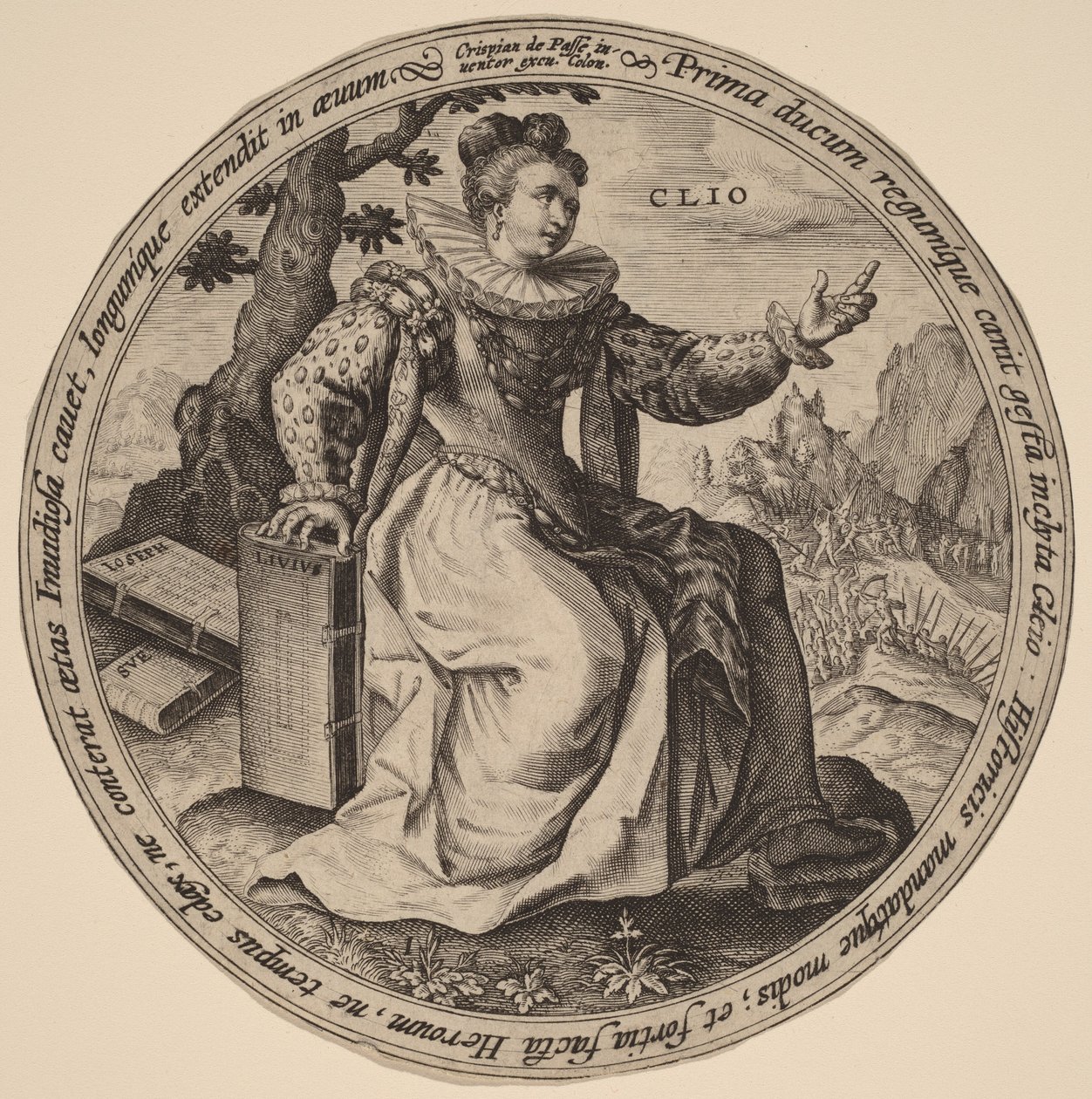 Historie af Crispijn van de Passe I