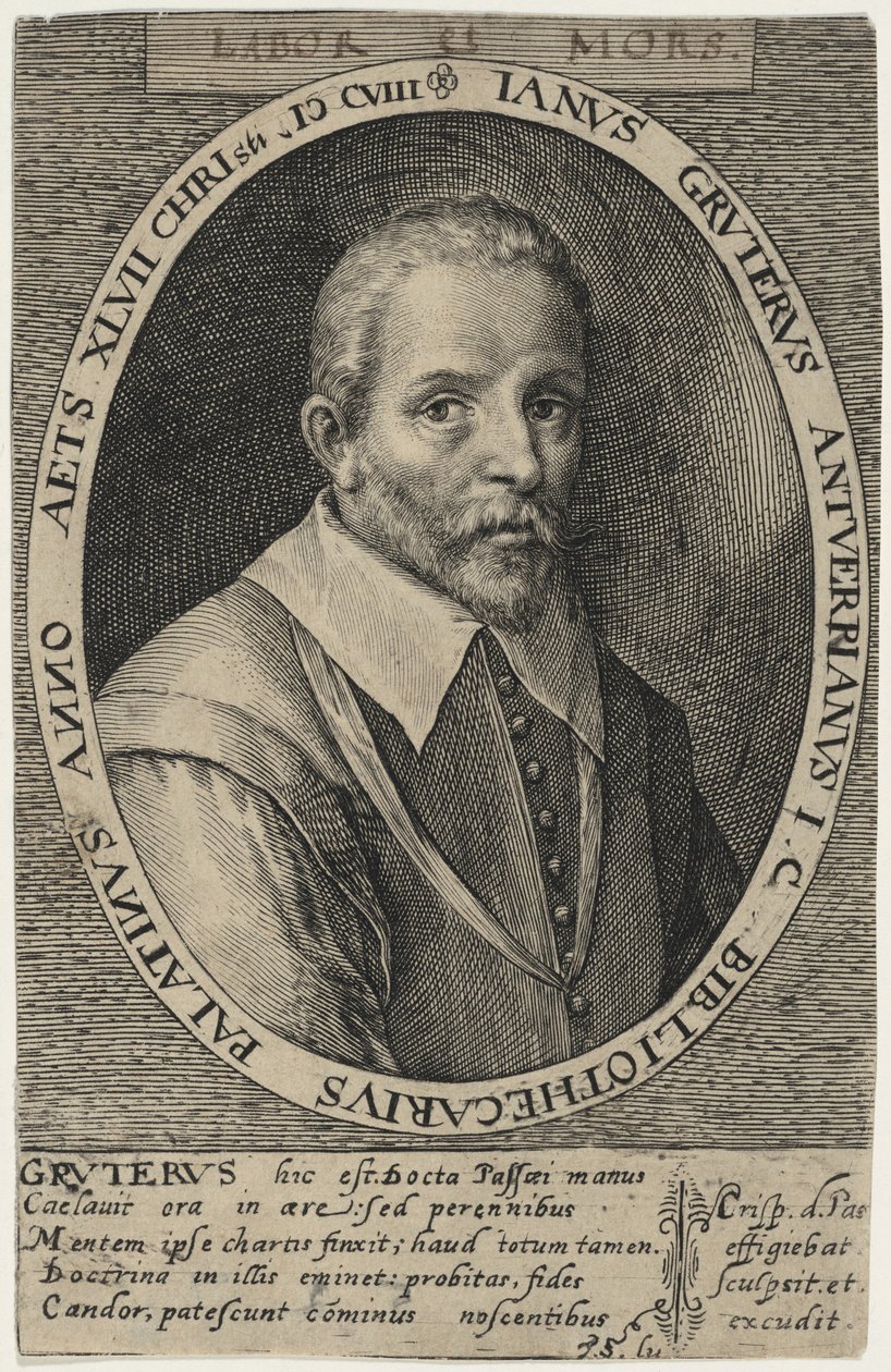 Jan Gruter af Crispijn van de Passe I