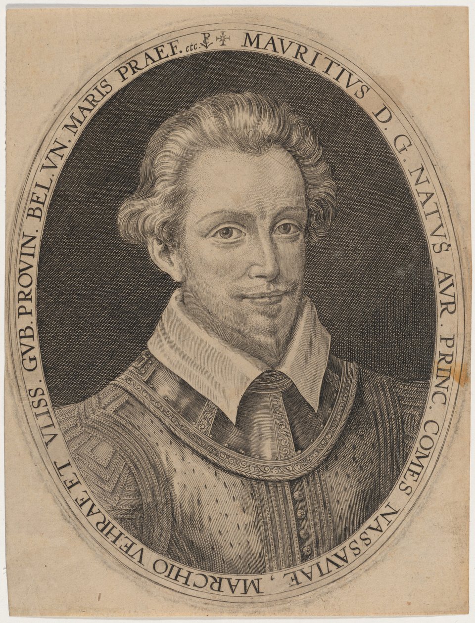 Maurits af Nassau, prins af Oranien af Crispijn van de Passe I