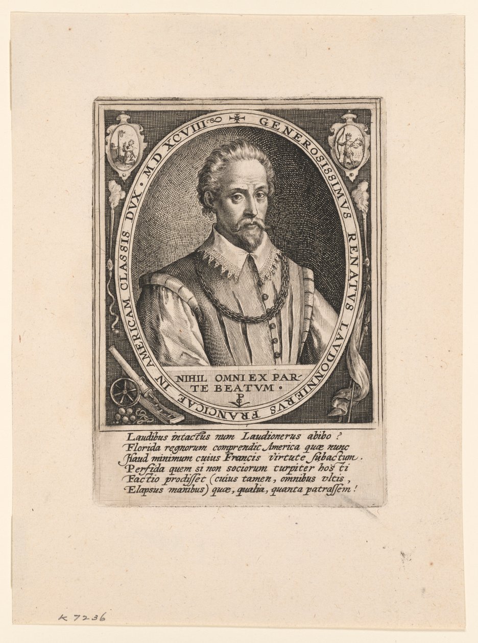 René de Laudonnière af Crispijn van de Passe I