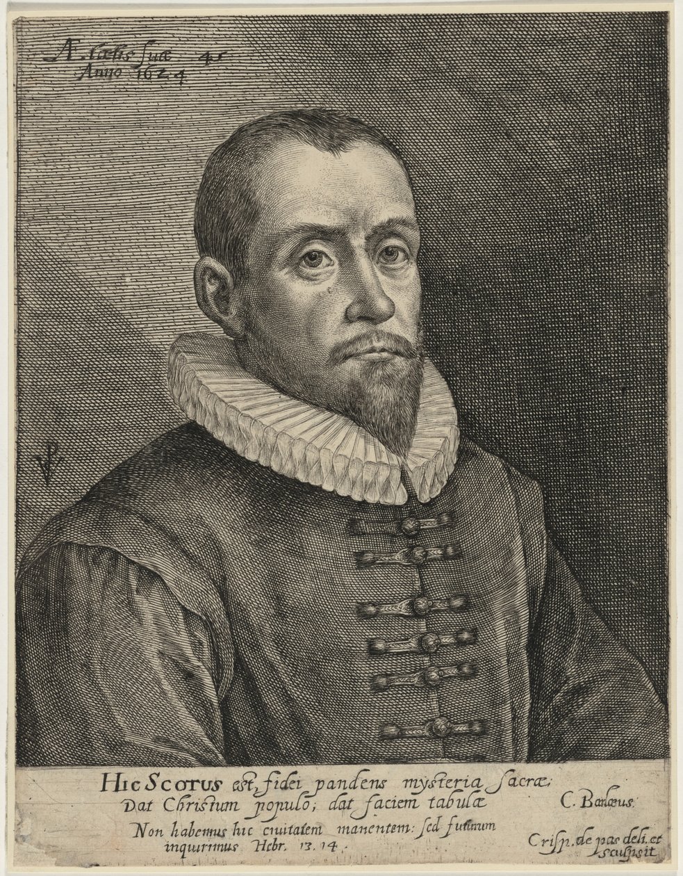 Thomas Scott af Crispijn van de Passe I