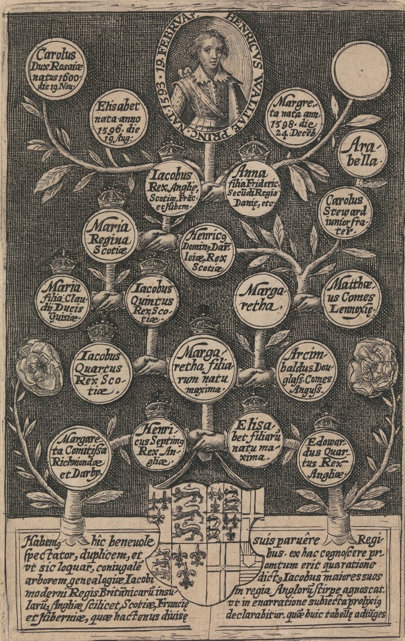 Hans Majestæts kongelige engelske maleri af kolonien af Crispyn de Passe the Elder