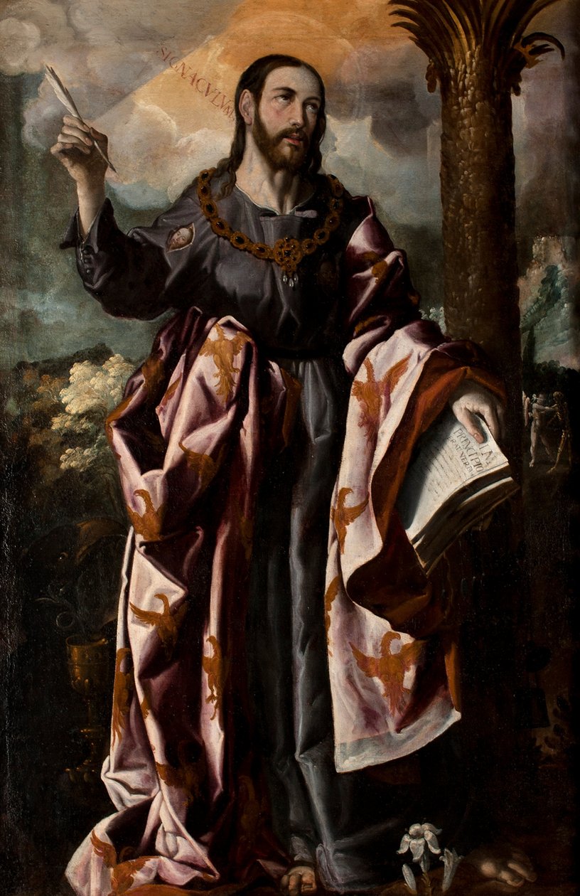 Evangelisten Johannes af Cristóbal García Salmerón