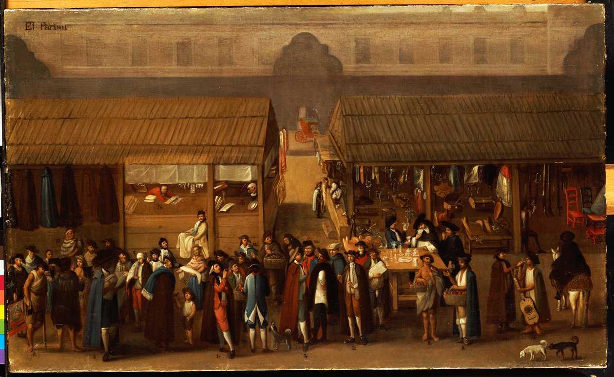 El Parian af Cristobal de Villalpando
