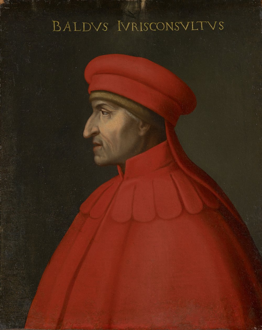 Portræt af Baldo degli Ubaldi, ca. 1560 af Cristofano dell Altissimo