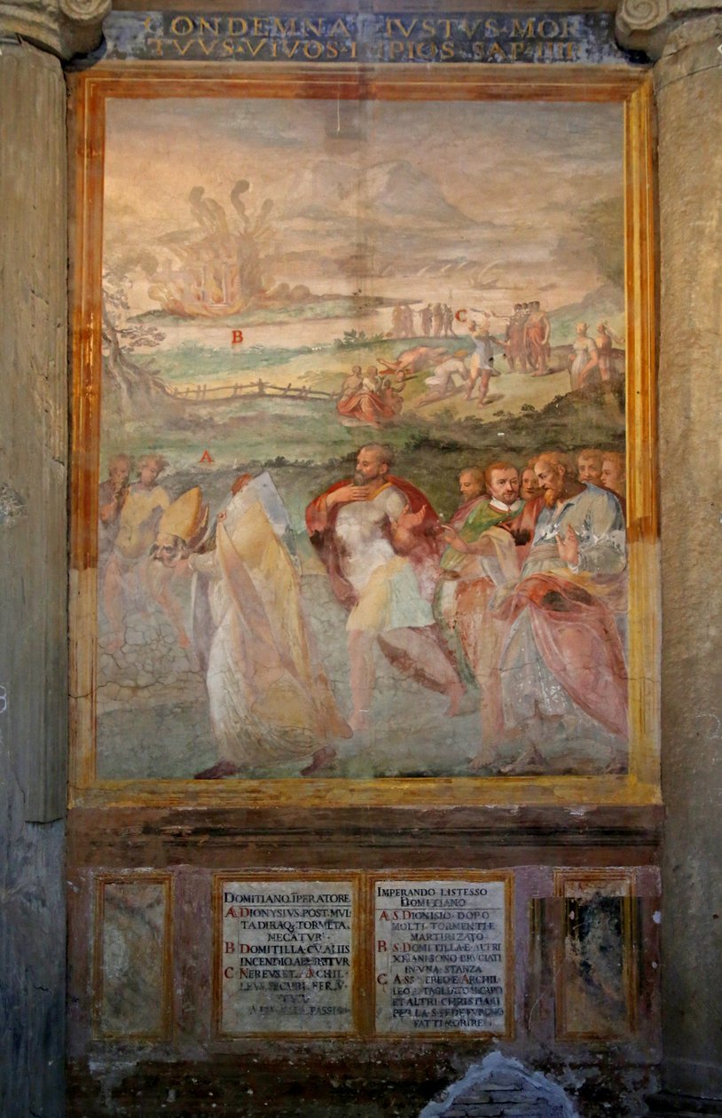St. Denis og St. Domitilla af Cristoforo and Tempesta, Antonio Roncalli