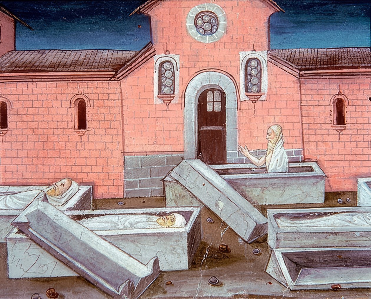 De dødes opstandelse (c.120r). 1476 af Cristoforo De Predis