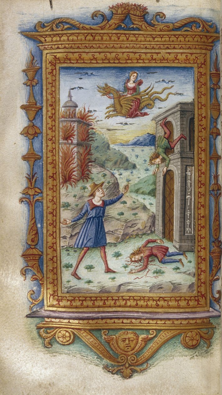 Medeas sønners død Illustration til The Heroides af Ovid, 1485-1499 af Cristoforo Majorana