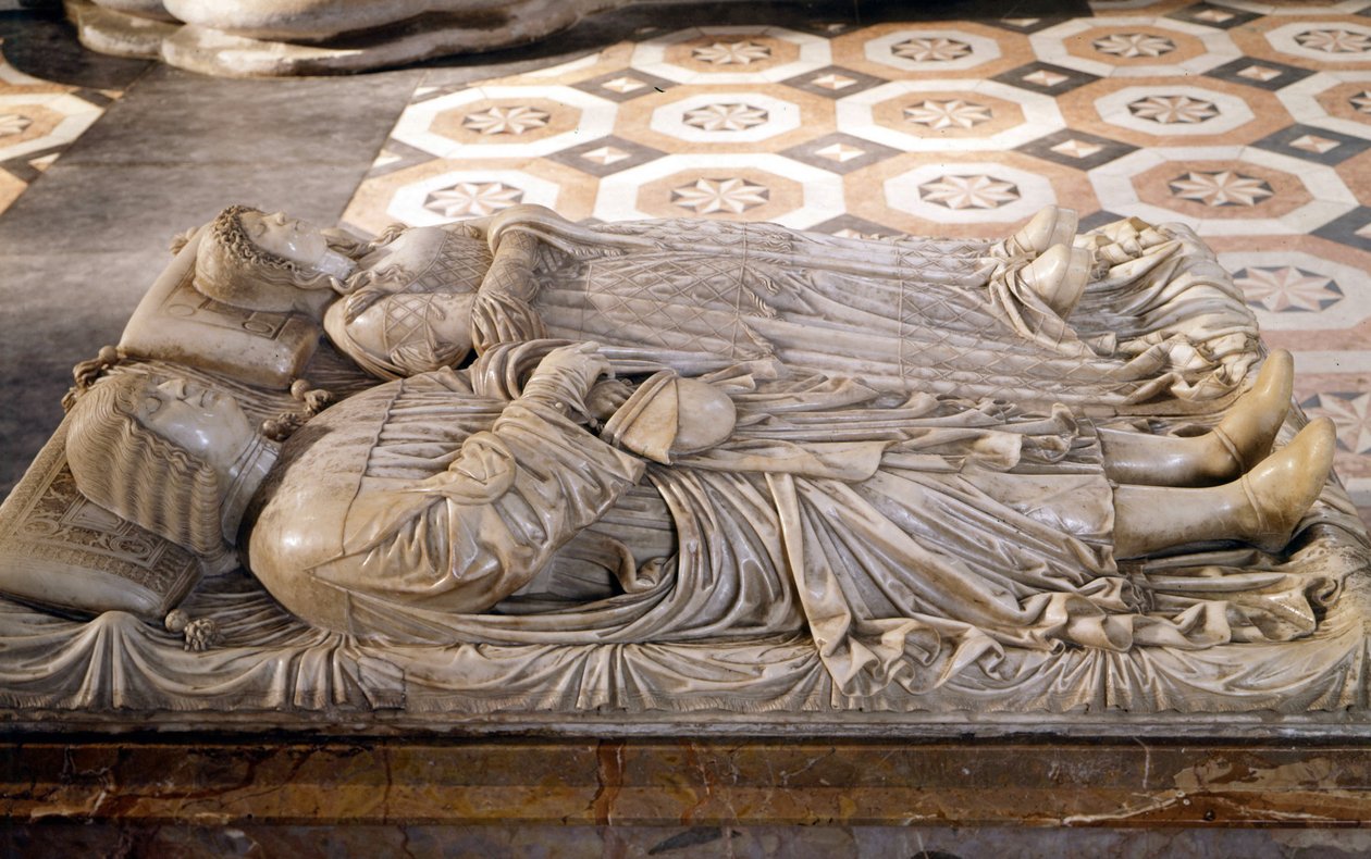 Begravelsesmonument af Ludovic Le More og Beatrice d