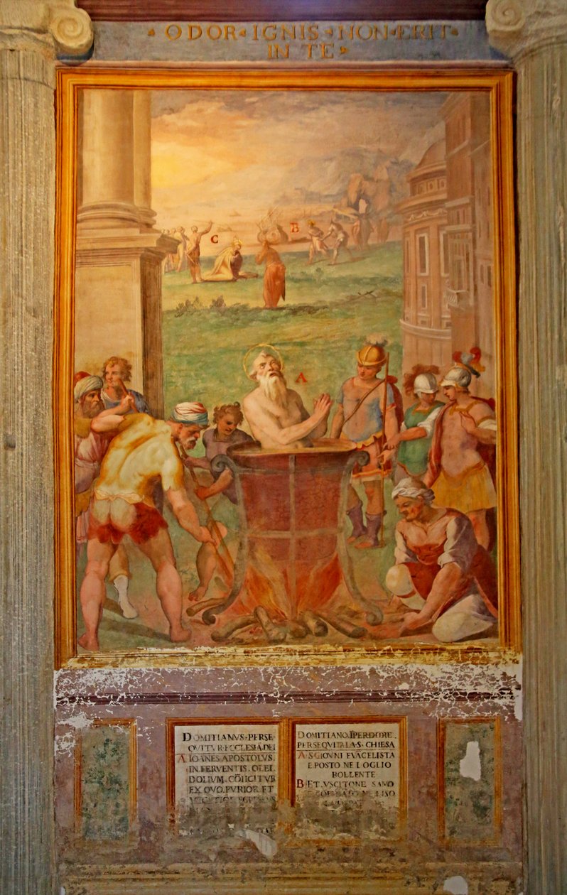 St. John kogt i olie af Cristoforo and Tempesta, Antonio Roncalli