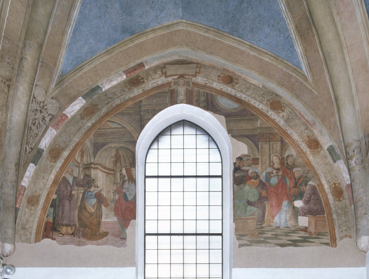Scener fra Saint Catherines liv, Cappella Bolla af Cristoforo de Mottis